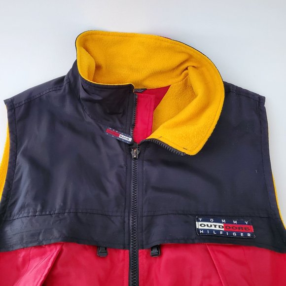 Vintage Tommy Hilfiger Color Block Vest Size XL - Picture 13 of 14